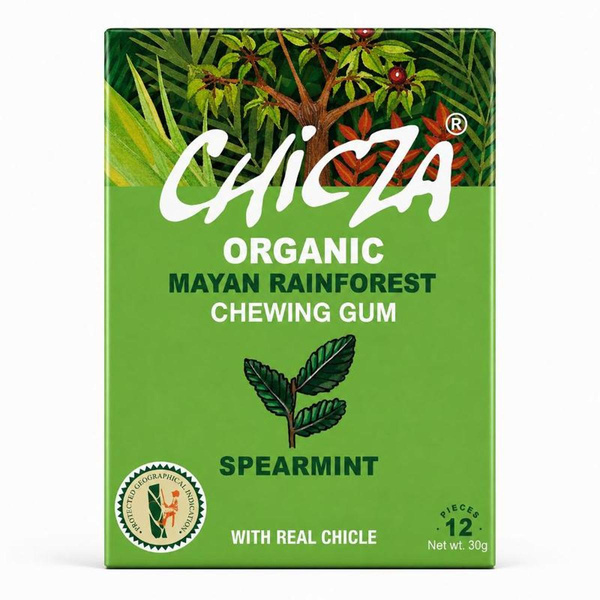 Produktfoto zu Chicza Bio-Kaugummi Pfefferminze 30g