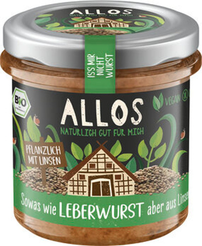 Produktfoto zu Iss mir nicht Wurst Leberwurst, vegan