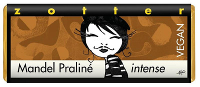Produktfoto zu Mandel Praliné intense vegan 70g