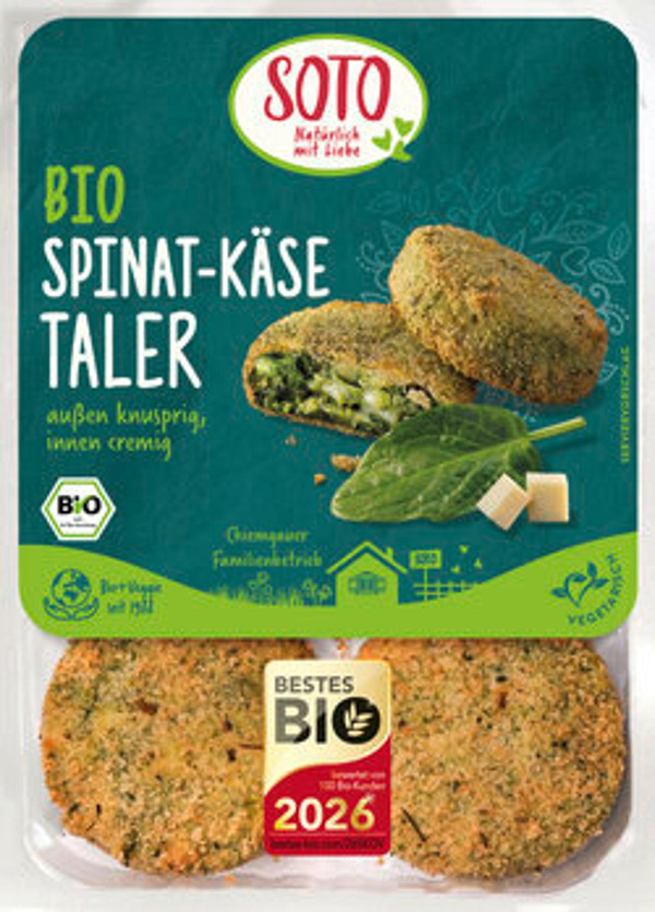 Produktfoto zu Spinat-Käse Taler 180g