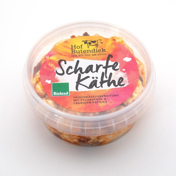 Produktfoto zu Scharfe Käthe Frischkäse !50g