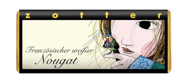 Produktfoto zu Französischer weißer Nougat, 70g