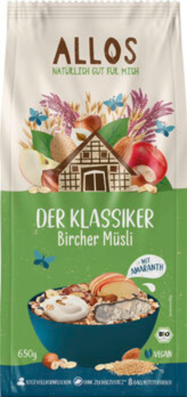 Produktfoto zu Hof-Müsli Bircher 650g