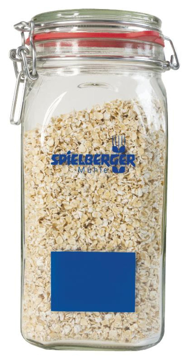 Produktfoto zu Haferflocken im Glas 500g