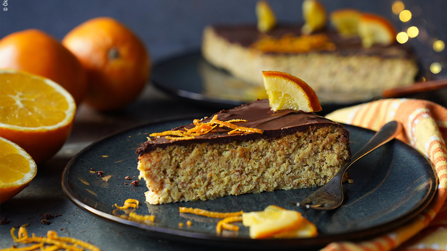 Rezeptbild für Orangen-Mandel-Kuchen