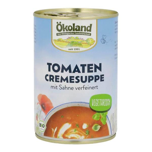 Produktfoto zu Tomaten-Creme-Suppe, vegetarisch (Dose) 400g