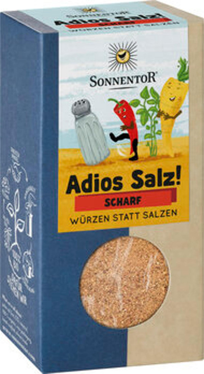 Produktfoto zu Adios Salz Scharfe Gemüsemischung 50g