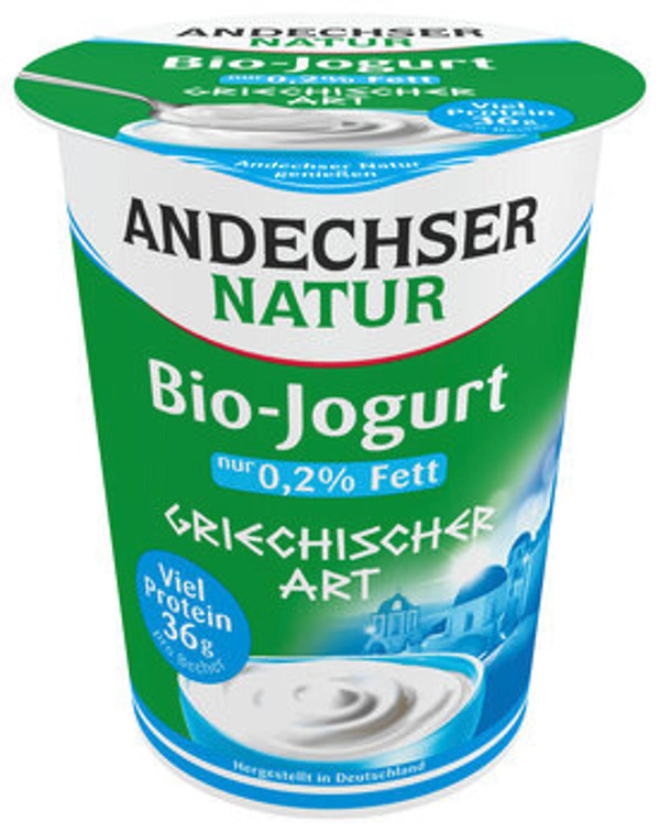 Produktfoto zu Joghurt griechischer Art 0,2% Fett 400g