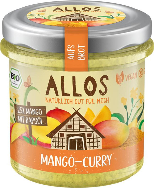 Produktfoto zu aufïs Brot Mango Curry 140g