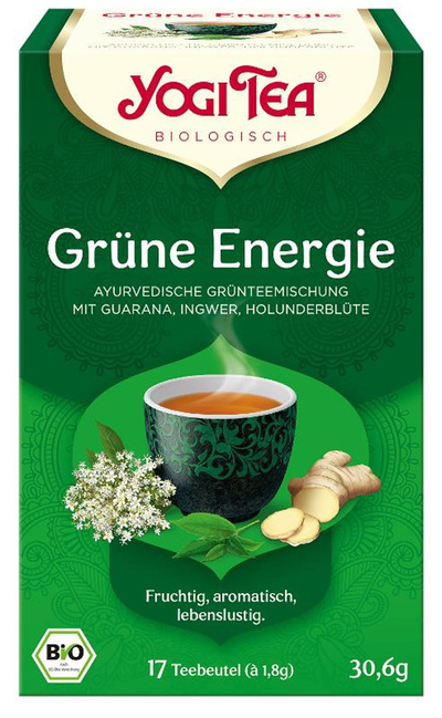 Produktfoto zu YOGI TEA Grüne Energie (Btl je 1,8 g) 30,6g