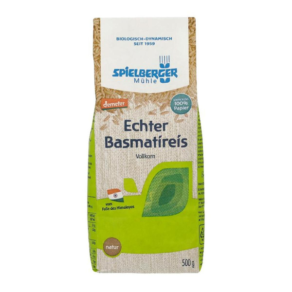 Produktfoto zu Basmatireis natur 500g