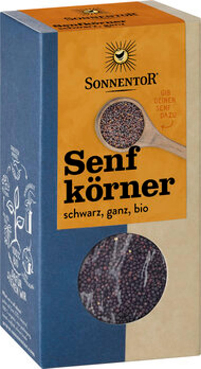 Produktfoto zu Senfkörner schwarz bio 80g
