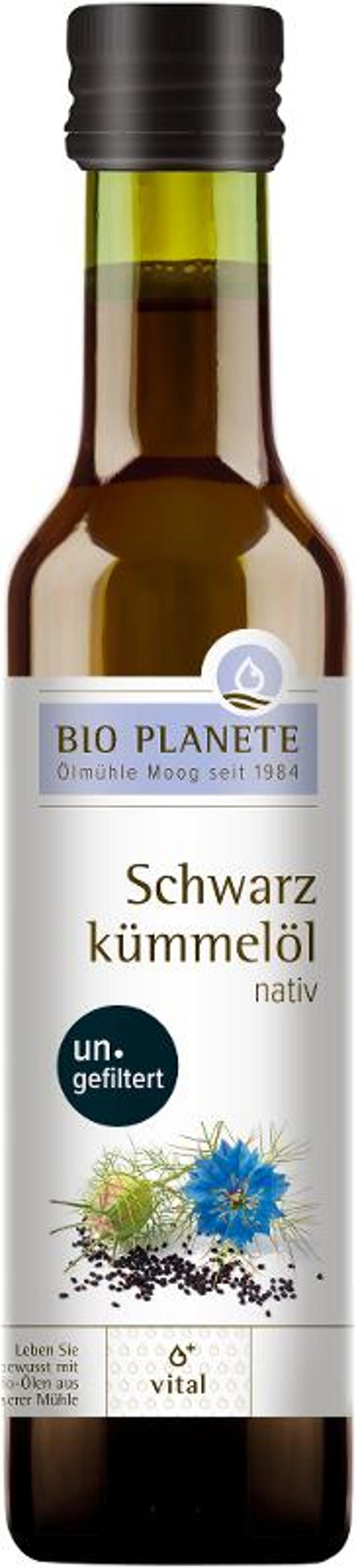 Produktfoto zu Schwarzkümmelöl nativ, ungefiltert 250ml