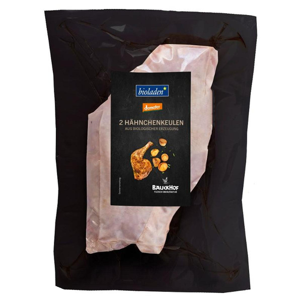 Produktfoto zu b*Hähnchenkeule 2 St. ca. 500g, ungewürzt