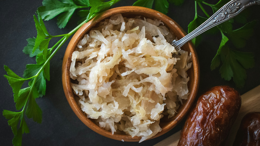 Rezeptbild für Selbstgemachtes Sauerkraut