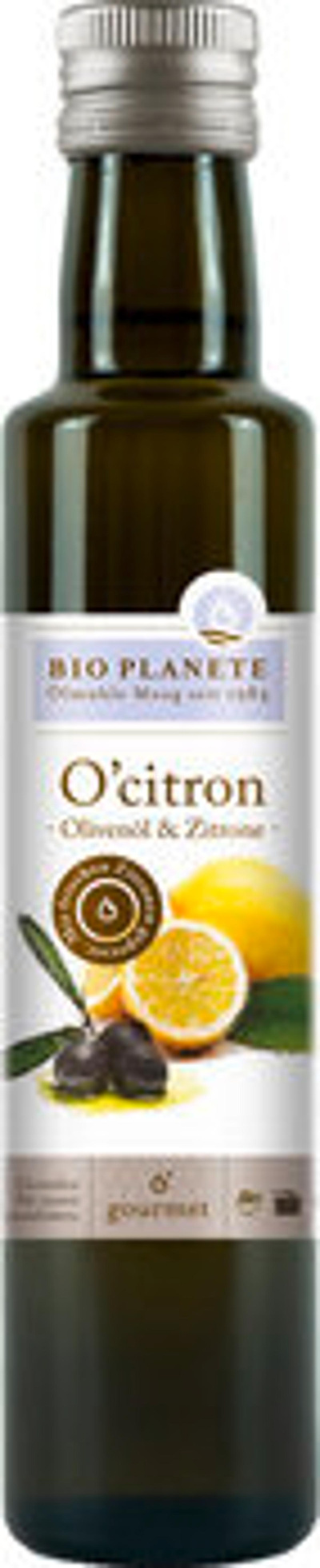 Produktfoto zu Olivenöl O'citron - mit Zitrone 250ml