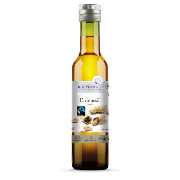 Produktfoto zu Erdnussöl nativ 250ml Fairtrade