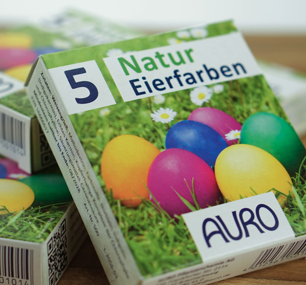 Natureierfarben für Ostereier von AURO