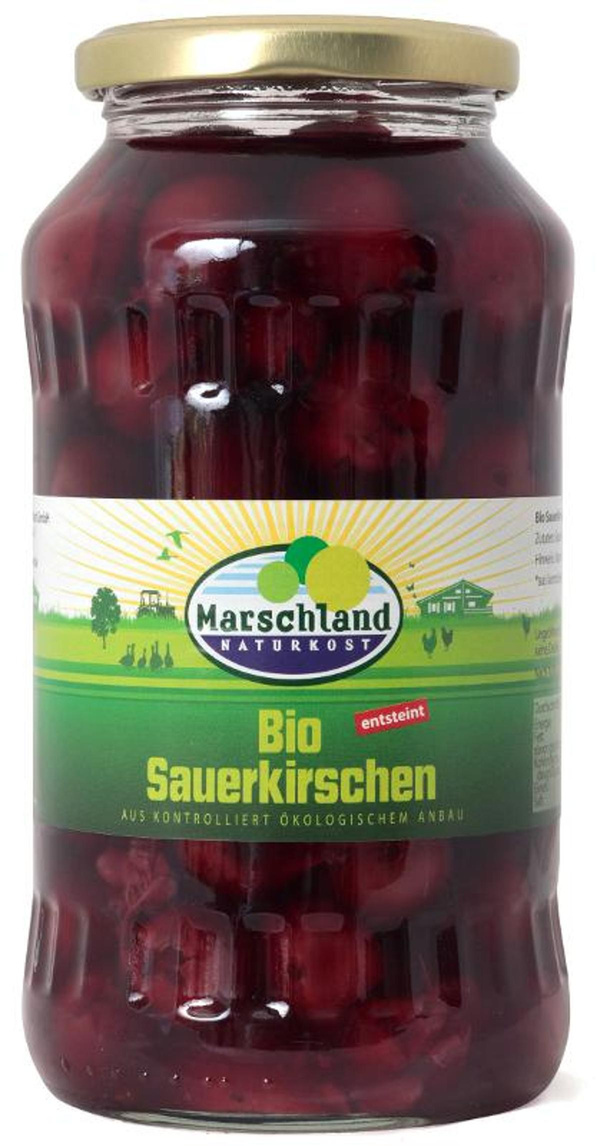 Produktfoto zu Sauerkirschen Glas 720ml