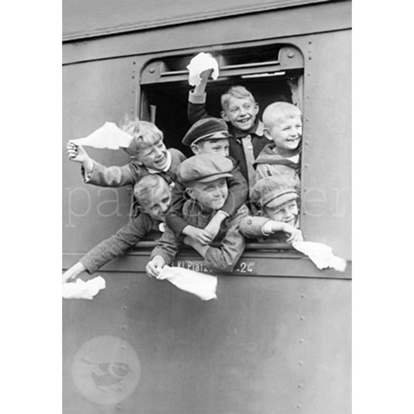 Produktfoto zu Postkarte Ab in die Ferien!