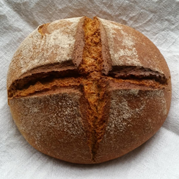Produktfoto zu Hokkaido-Kürbisbrot 500g   Saisonbrot !