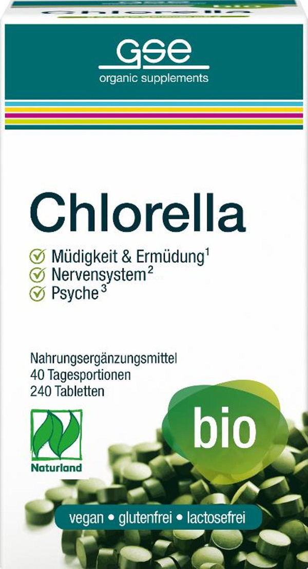 Produktfoto zu Chlorella Bio (240 Stk) 120g