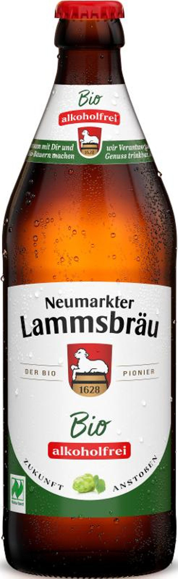 Produktfoto zu Lammsbräu alkoholfrei   Kiste 10x0,5l