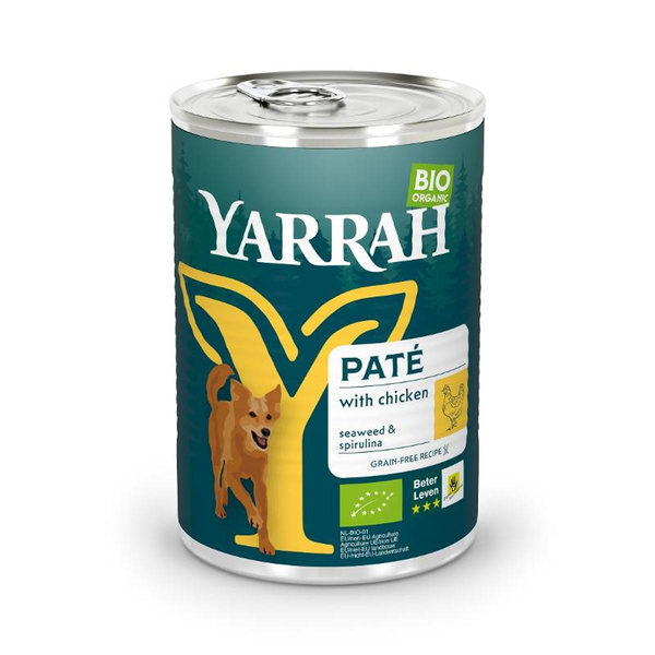 Produktfoto zu Hundefutter Dose Pate Huhn 12 x 400g