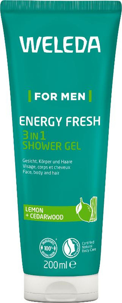 Produktfoto zu Duschgel Mann Aktiv 200ml