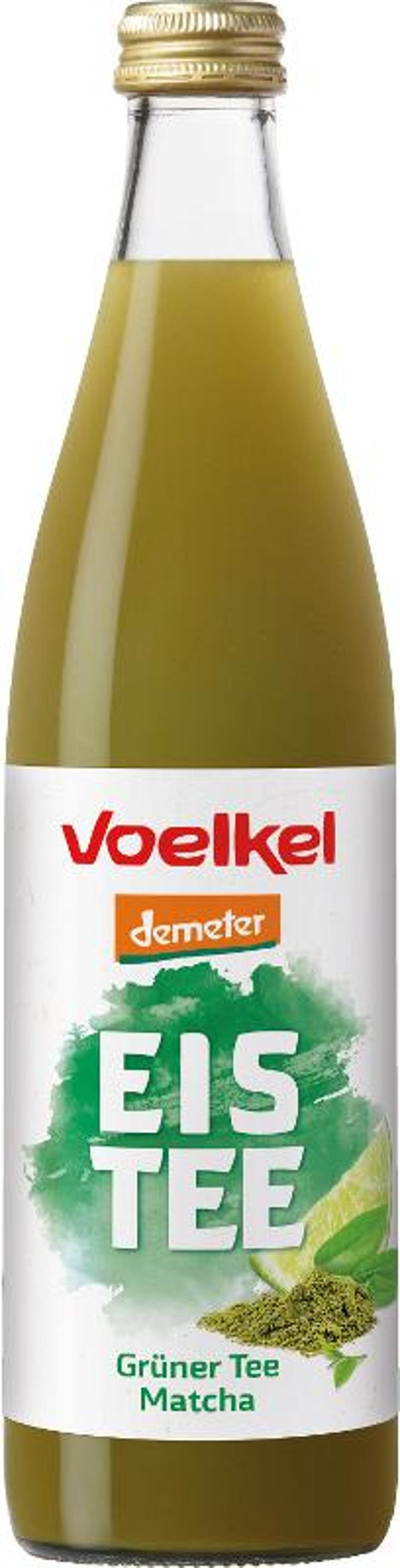 Produktfoto zu Fairer Eistee Matcha  0,5L