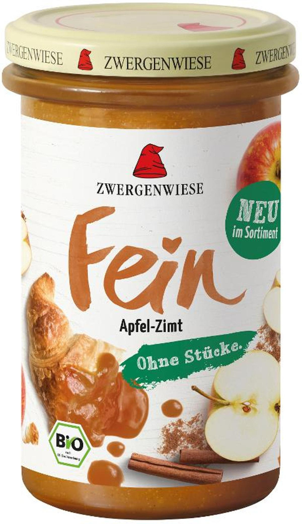 Produktfoto zu Fein Apfel-Zimt - Fruchtaufstrich ohne Stücke