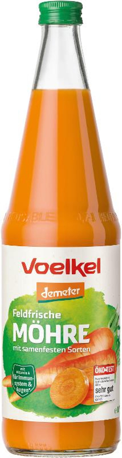 Produktfoto zu Möhrensaft - 100% Direktsaft, 0,7l