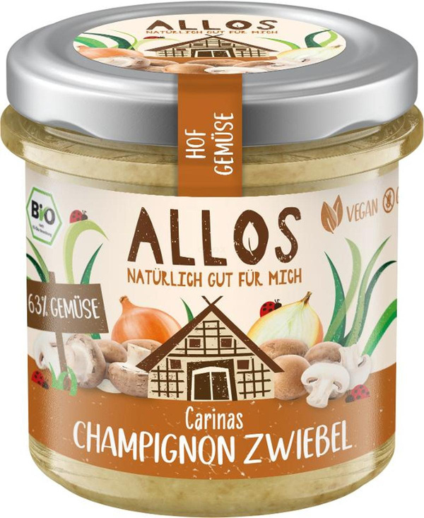 Produktfoto zu Hofgemüse Champignon Zwiebel 135g