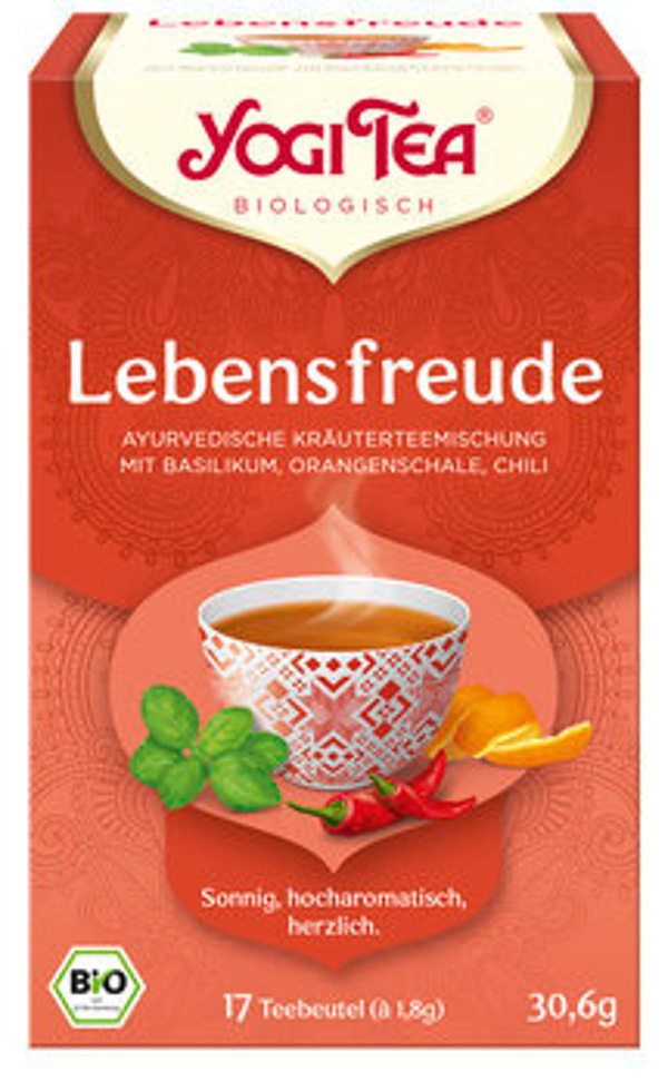 Produktfoto zu YOGI TEA Lebensfreude (Btl je 1,8 g) 30,6g