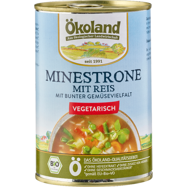 Produktfoto zu Minestrone mit Reis (Dose)400g