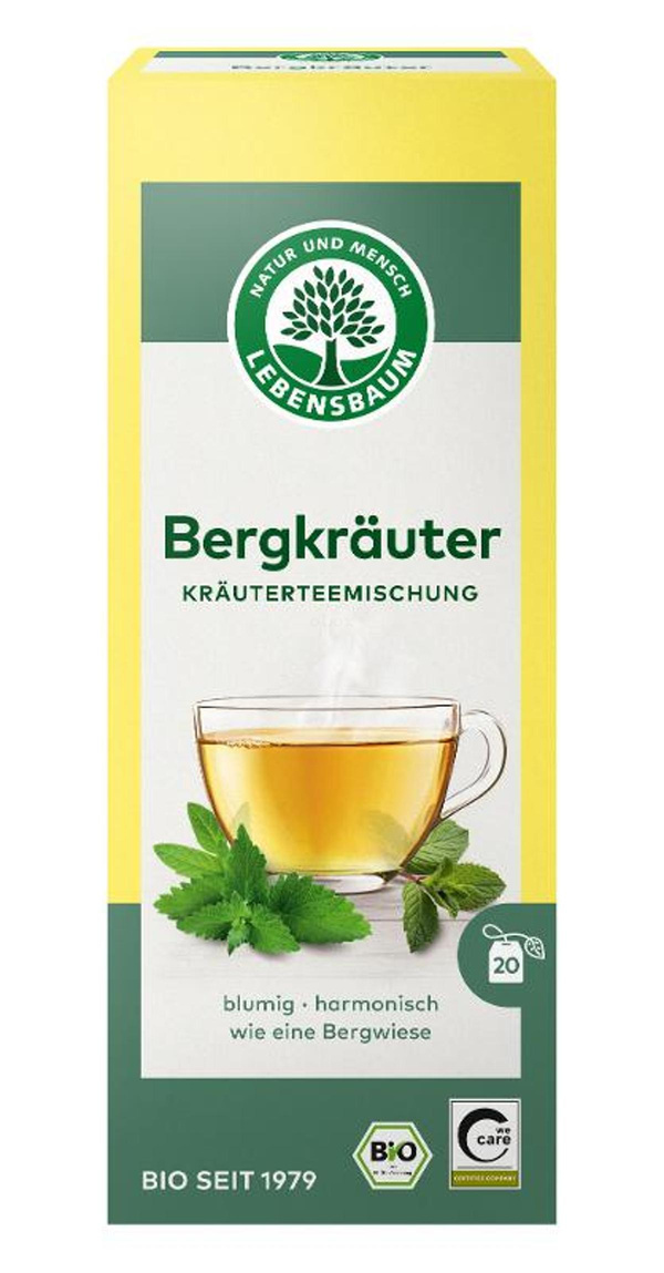 Produktfoto zu Bergkräuter TB (Aufgussbeutel je1,5g) 30g