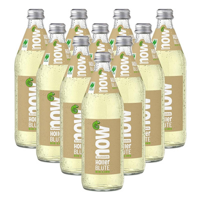 Produktfoto zu Kiste now Holler Blüte 10x 0,5l