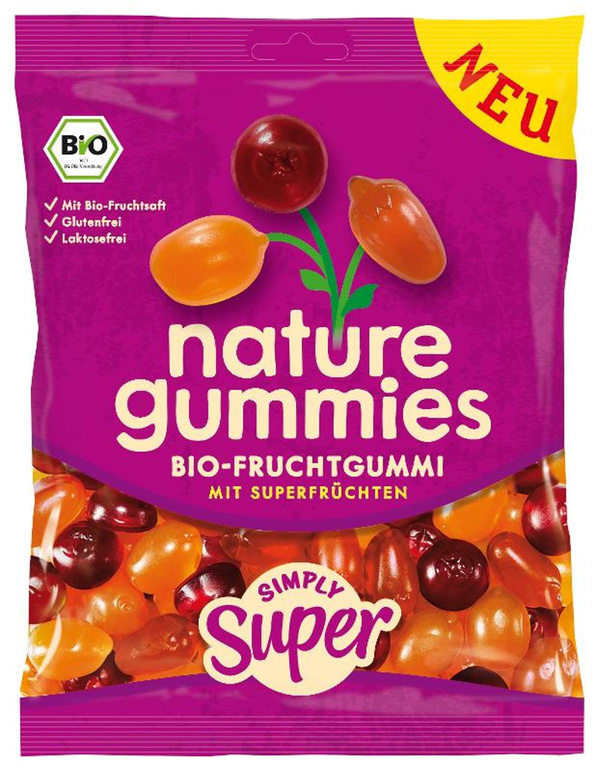 Produktfoto zu nature gummies Simply Super Fruchtgummis