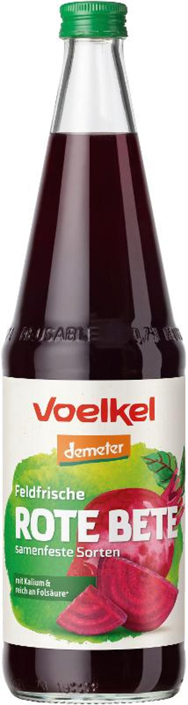 Produktfoto zu Rote Bete Saft feldfrisch - 100% Direktsaft, 0,7l