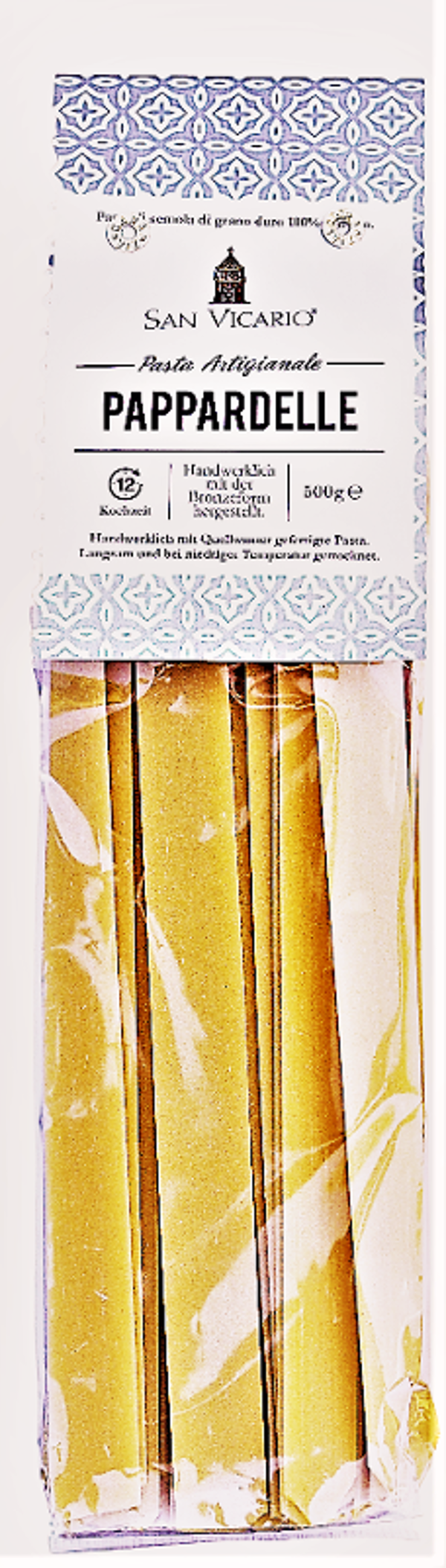 Produktfoto zu Pasta Pappardelle artigianali al bronzo 500g