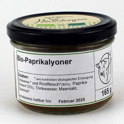 Produktfoto zu Paprikalyoner  165g