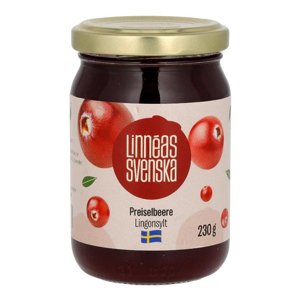 Produktfoto zu Preiselbeerkonfitüre 230g