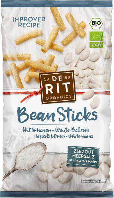 Produktfoto zu Bean Sticks Weiße Bohnen, mit Meersalz