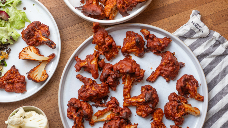 Rezeptbild für Blumenkohl-Wings