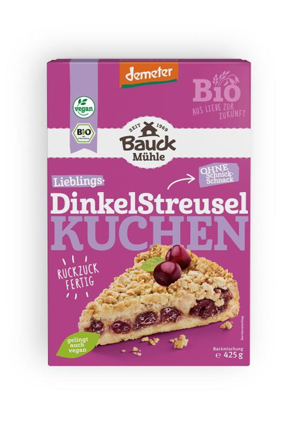 Produktfoto zu Dinkel Streuselkuchen Backmischung 400g