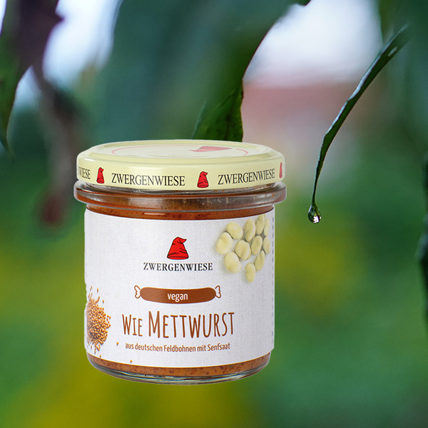 Zwergenwiese Aufstrich vegan Wie Mettwurst