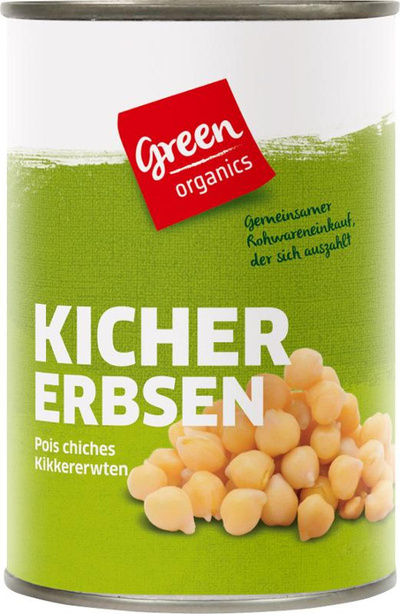 Produktfoto zu green Kichererbsen (Dose), ATG 240g