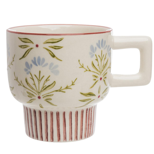 Produktfoto zu Tasse floral blau