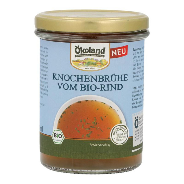 Produktfoto zu Knochenbrühe vom Rind (Glas)