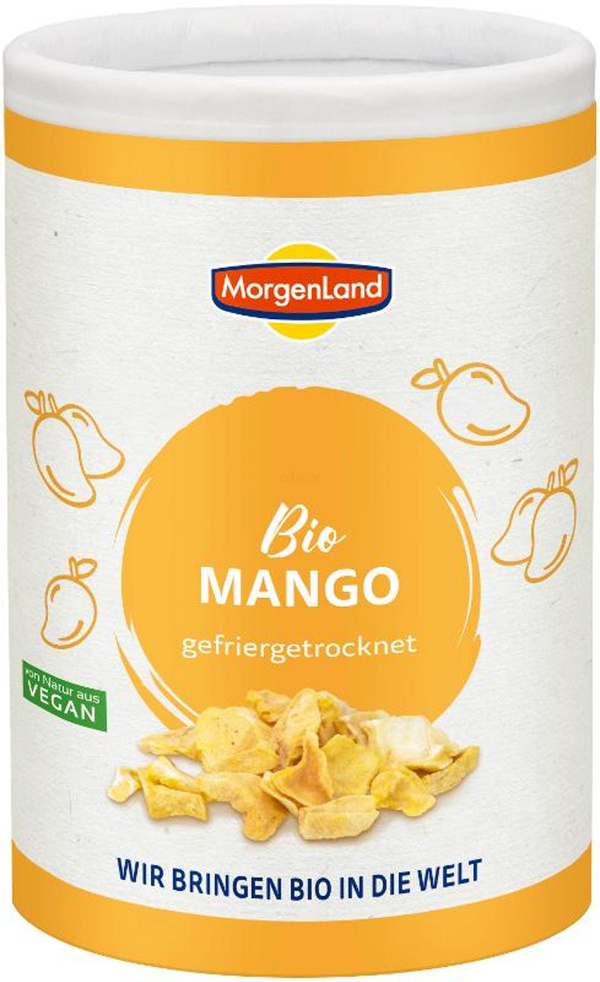 Produktfoto zu Mango gefriergetrocknet (Papierdose)